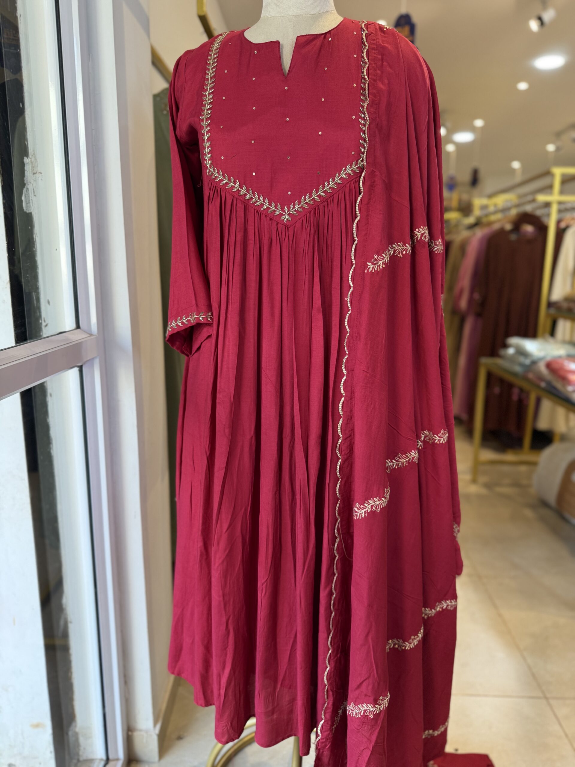 Anarkali A-line Pertywear Suits